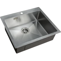 Кухонная мойка Zorg ZL R 590510 59x51 см, нержавеющая сталь