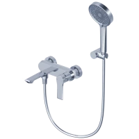 Смеситель для ванны Wonzon & Woghand Brilliant WW-88037079-CR с душевым гарнитуром, хром