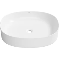 Раковина-чаша Wellsee Belle Spa 2.0 335802000 55x45 см, накладная, белый