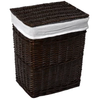 Плетеная корзина для белья WasserKRAFT Isar WB-130-M