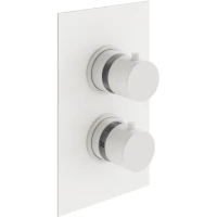 Термостат для ванны Plumberia Selection IXO XOT5020BO встраиваемый, белый матовый