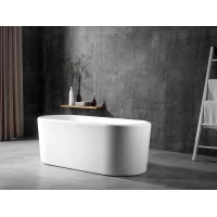 Акриловая ванна Abber AB9272-1.7 170x70 см, отдельностоящая, белый