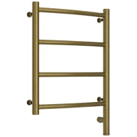 Полотенцесушитель электрический 500x500 состаренная бронза МЭМ правый Сунержа Галант 3.0 05-5801-5050