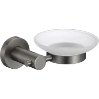 Мыльница Savol S-005659Q настенная, графит