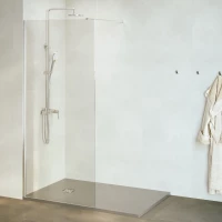 Неподвижная перегородка 80 см RGW WA-010 Walk-in 351001008-11 прозрачное