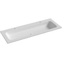 Раковина Ceramicanova Grace CN7016MW 121x45,7 см, накладная, белый матовый
