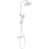 Душевая система Wonzon & Woghand Inn 4 WW-B3047-A-MW 230 мм, с термостатом, белый матовый