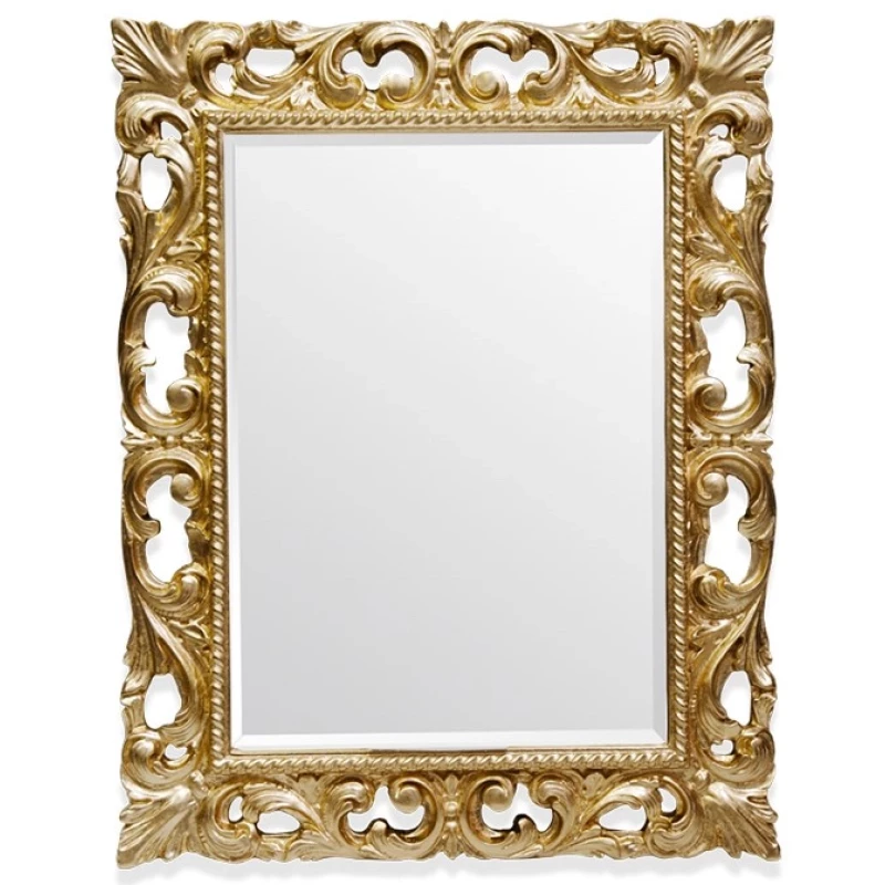 Зеркало 75x95 см глянцевое золото Tiffany World TW03427oro.brillante