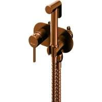 Гигиенический душ Knotlor Dew FHS01S1RB со смесителем, бронза матовая