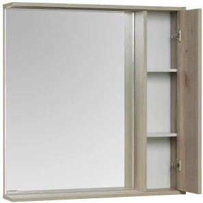 Изображение товара зеркальный шкаф 80x83,3 см сосна арлингтон r акватон стоун 1a228302sx850