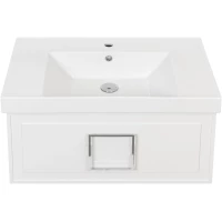 Тумба белый матовый 77,6 см La Fenice Cubo FNC-01-CUB-B-80