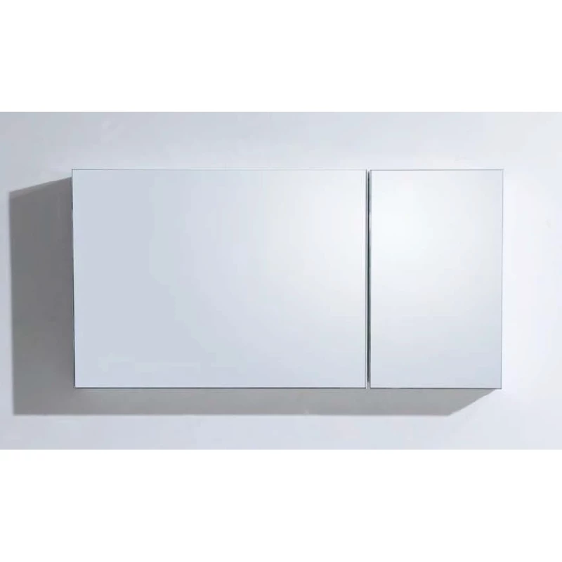 Зеркальный шкаф 100x50 см белый глянец BelBagno BB1000PAC/BL