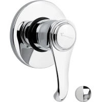 Смеситель для душа Emmevi Tiffany 6009/BC встраиваемый, хром/белый