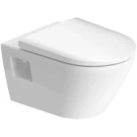 Унитаз подвесной Duravit D-Neo 2578090000 безободковый, альпийский белый