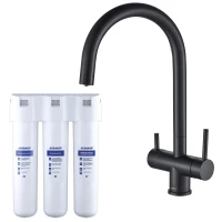 Смеситель для кухни с фильтром Swedbe Selene Plus K8042BK