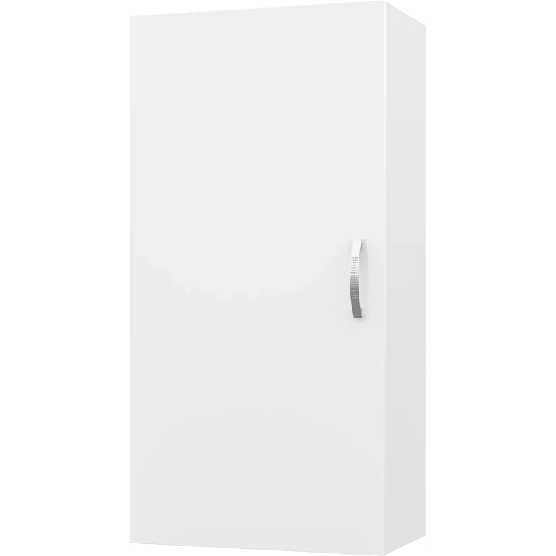 Шкаф одностворчатый Misty Лилия Э-Лил08040-011бф 40x80 см L/R, белый глянец/белый матовый