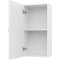 Шкаф одностворчатый Misty Лилия Э-Лил08040-011бф 40x80 см L/R, белый глянец/белый матовый - 8