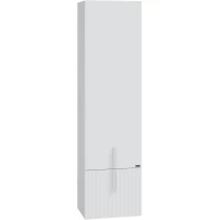 Пенал Санта Юпитер 700364 подвесной R, белый глянец/светлый дуб