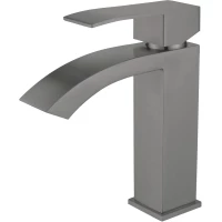 Смеситель для раковины Fmark FS8601Q графит