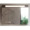 Зеркальный шкаф 90x75 см серо-коричневый глянец Verona Susan SU605G16 - 1