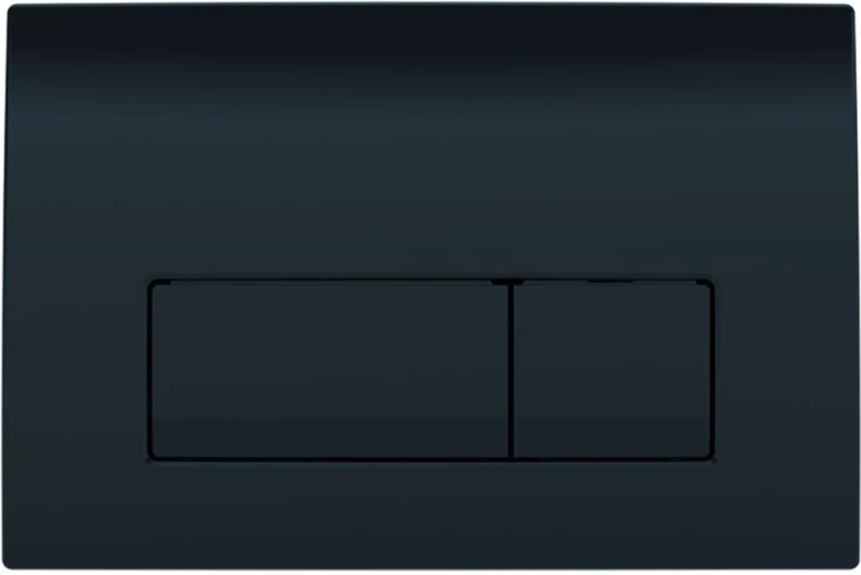 Смывная клавиша Geberit Delta 50 черный глянец 115.119.DW.1 смывная клавиша geberit sigma40 черный матовый алюминий для двойного смыва со встроенной системой удаления запаха 115 600 kr 1