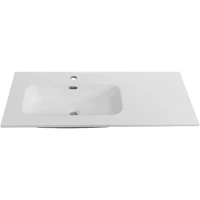 Раковина Cezares Duet CZR-8095-100-L 101x46 см L, накладная, белый
