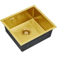 Кухонная мойка Zorg SKS 4844 BRONZE 48x44 см, бронза