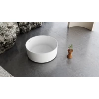 Акриловая ванна Abber AB9442 150x150 см, отдельностоящая, белый