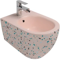 Подвесное биде Isvea Infinity Terrazzo 10NF41001-TRZ-2S