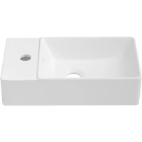 Раковина Wellsee WC Area 301802000 40x22 см R, рукомойник, белый