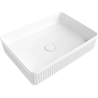 Раковина-чаша CeramaLux 9104RF 50x35 см, накладная, белый