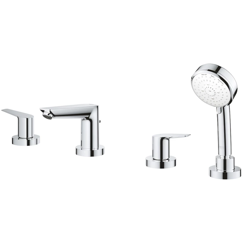 Смеситель на борт ванны Grohe BauEdge New 2512010A