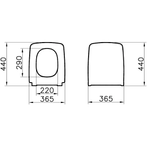 Изображение товара сиденье для унитаза с микролифтом vitra metropole 122-003-009