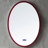 Изображение товара зеркало 55x75 см красный abber stein as6610r