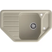 Кухонная мойка GranFest Corner 800E 79x49 см, топаз