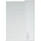 Зеркальный шкаф 50x70 см белый глянец/белый матовый R Corozo Колор SD-00000683 - 1
