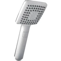 Душевая лейка Gappo G27 97 мм 3 режима, хром/белый