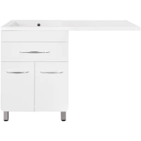 Тумба белый глянец 58 см Style Line Валеро ЛС-00000578