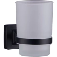 Стакан для зубных щеток Fashun A2606-7 настенный, черный матовый