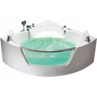 Акриловая гидромассажная ванна 150x150 см Frank F165 2019115