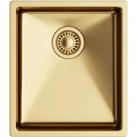 Кухонная мойка PEZARO PZS.340.GOLD 38x44 см, золотой