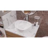 Раковина 40x35 см Whitecross Moonstone A 0727.040035.100