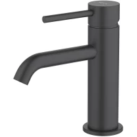 Смеситель для раковины Aquatek Европа AQ1310MB без донного клапана, черный матовый