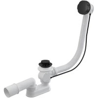 Слив-перелив для ванны AlcaPlast A55BLACK