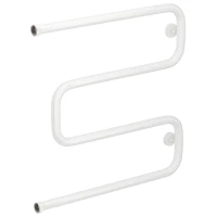 Полотенцесушитель водяной 600x600 белый глянец Сунержа Ш-образный 12-0014-6060