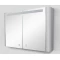 Зеркальный шкаф 100x70 см серый шелк глянец Am.Pm Sensation M30MCX1001FG - 1