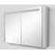 Зеркальный шкаф 100х70 см серый шелк глянец Am.Pm Sensation M30MCX1001FG
