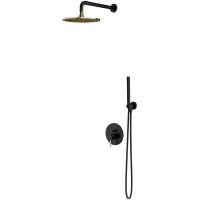 Душевой комплект 254 мм Omnires Y SYSY18BLGL