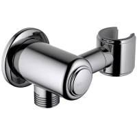 Подключение для душевого шланга с держателем Aquatek Классик AQ2462CR хром