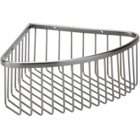 Полка для ванной Bemeta Graphit 156208312 20,5x20,5 см, угловая, графит матовый